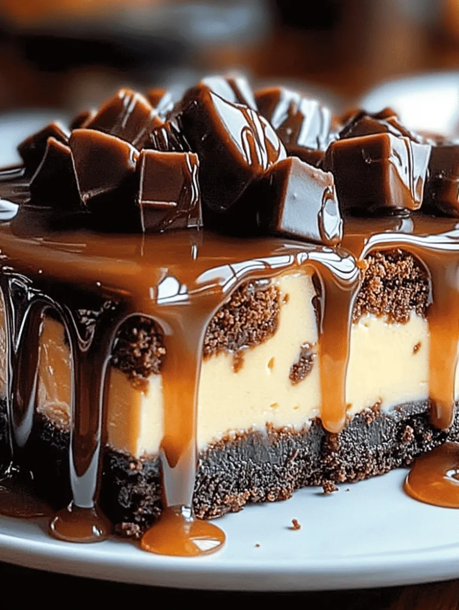 Caramel Brownie Cheesecake