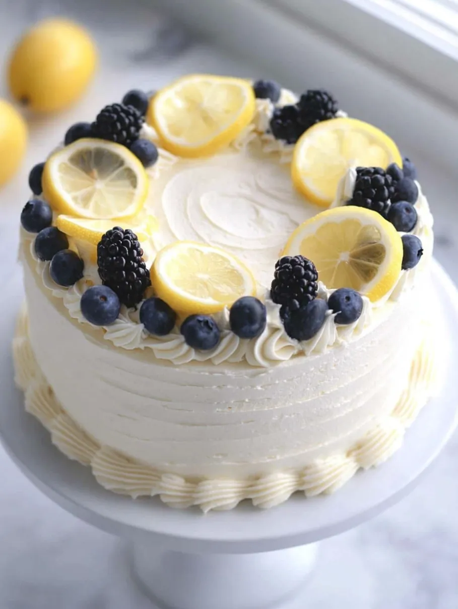 Lemon Blueberry Cake