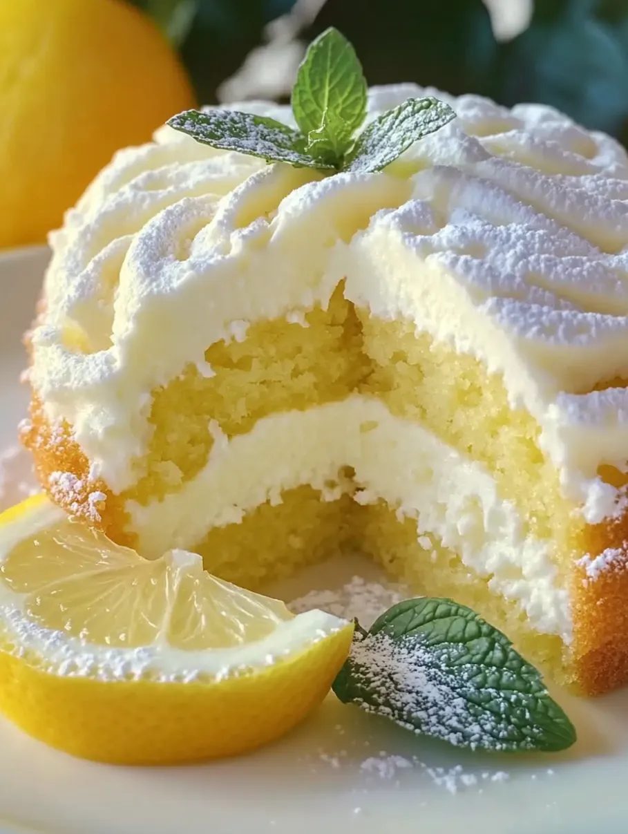 Zesty Italian Lemon Pound Cake Recipe