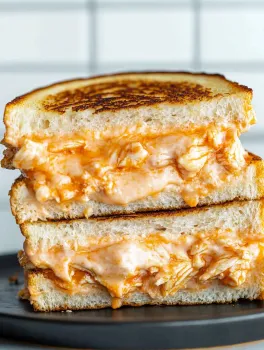 Buffalo Chicken Grilled Cheese Recipe