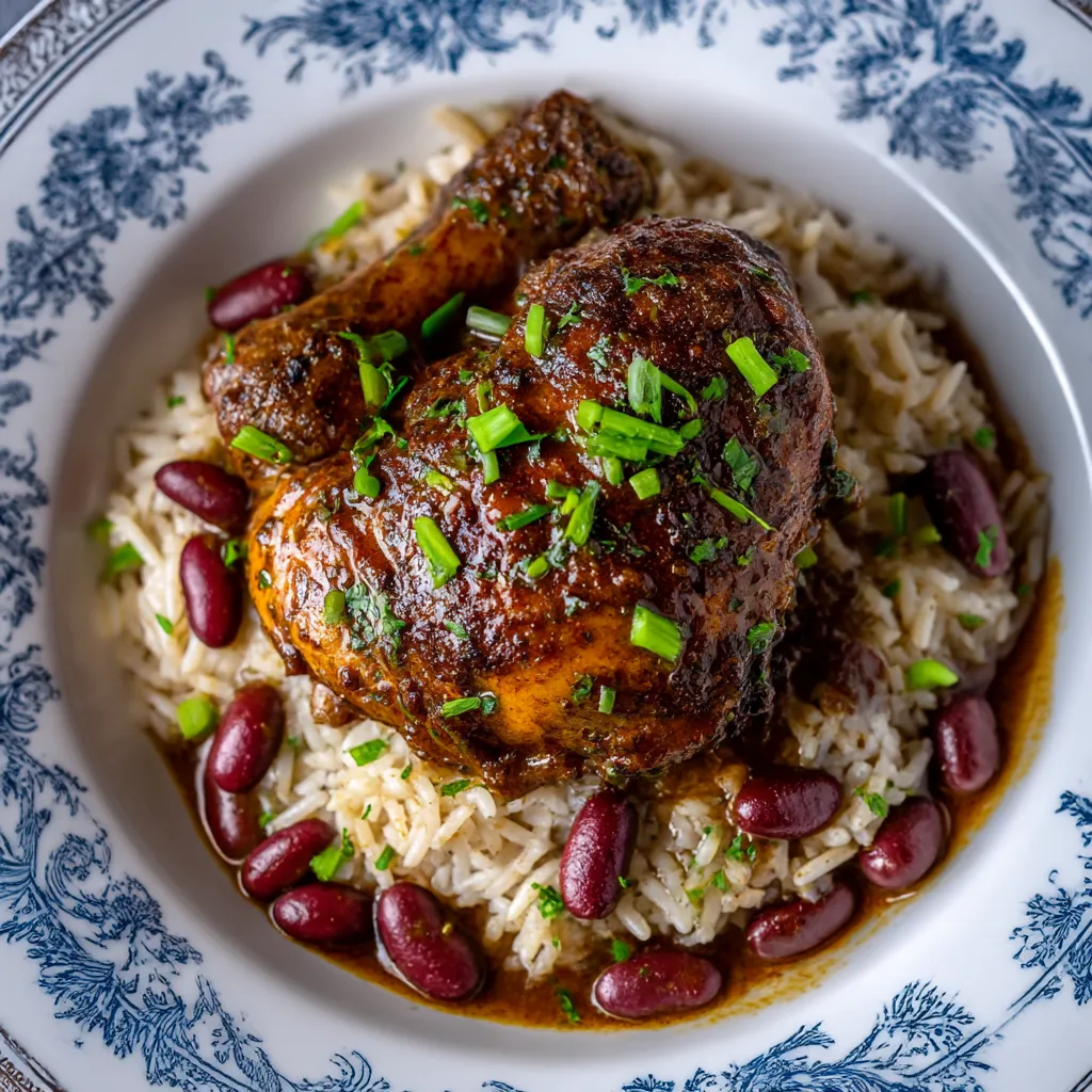 Authentic Jamaican Brown Stew Chicken