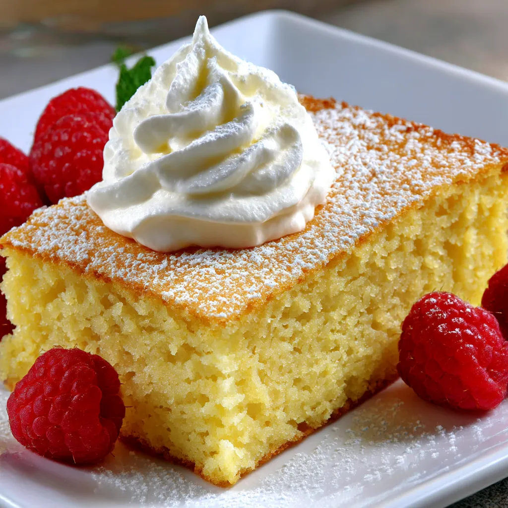 Old-Fashioned Hot Milk Cake