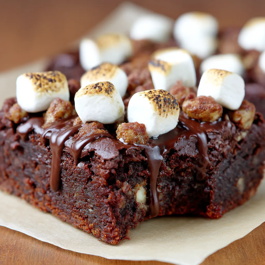 Mexican Hot Chocolate Brownies