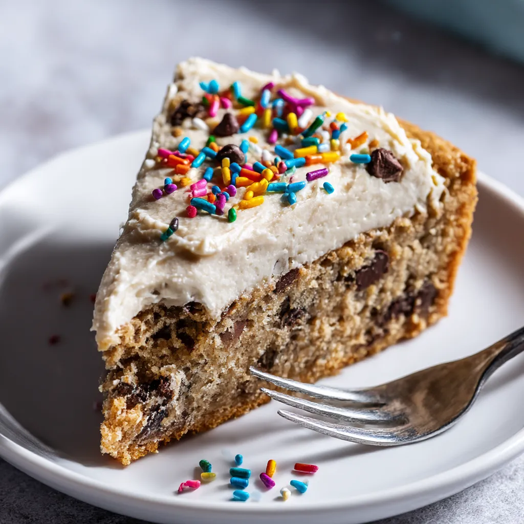 Chocolate Chip Cookie Cake