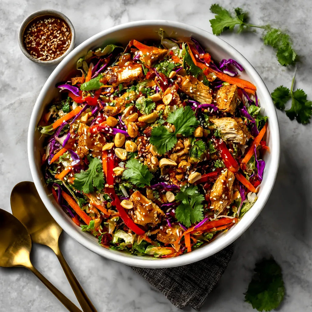 Asian Chicken Crunch Salad
