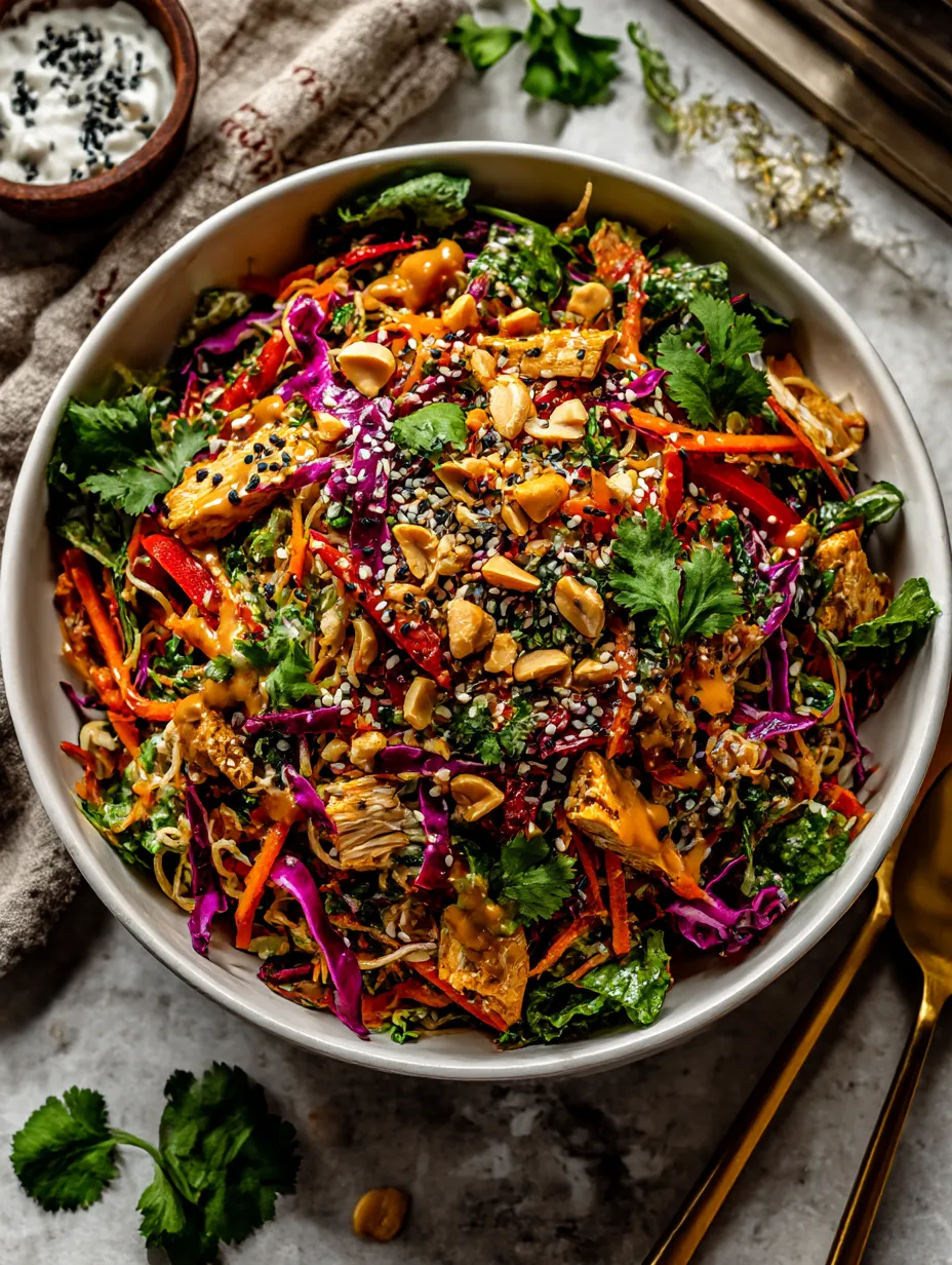 Asian Chicken Crunch Salad