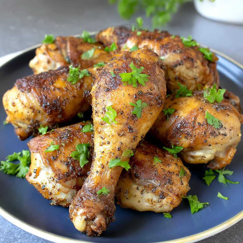 Best Damn Oven Baked Chicken Legs