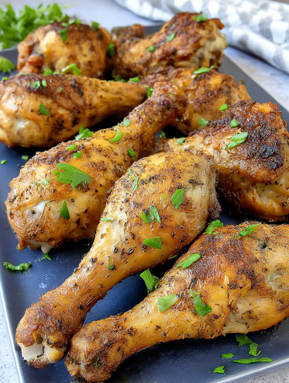 Best Damn Oven Baked Chicken Legs