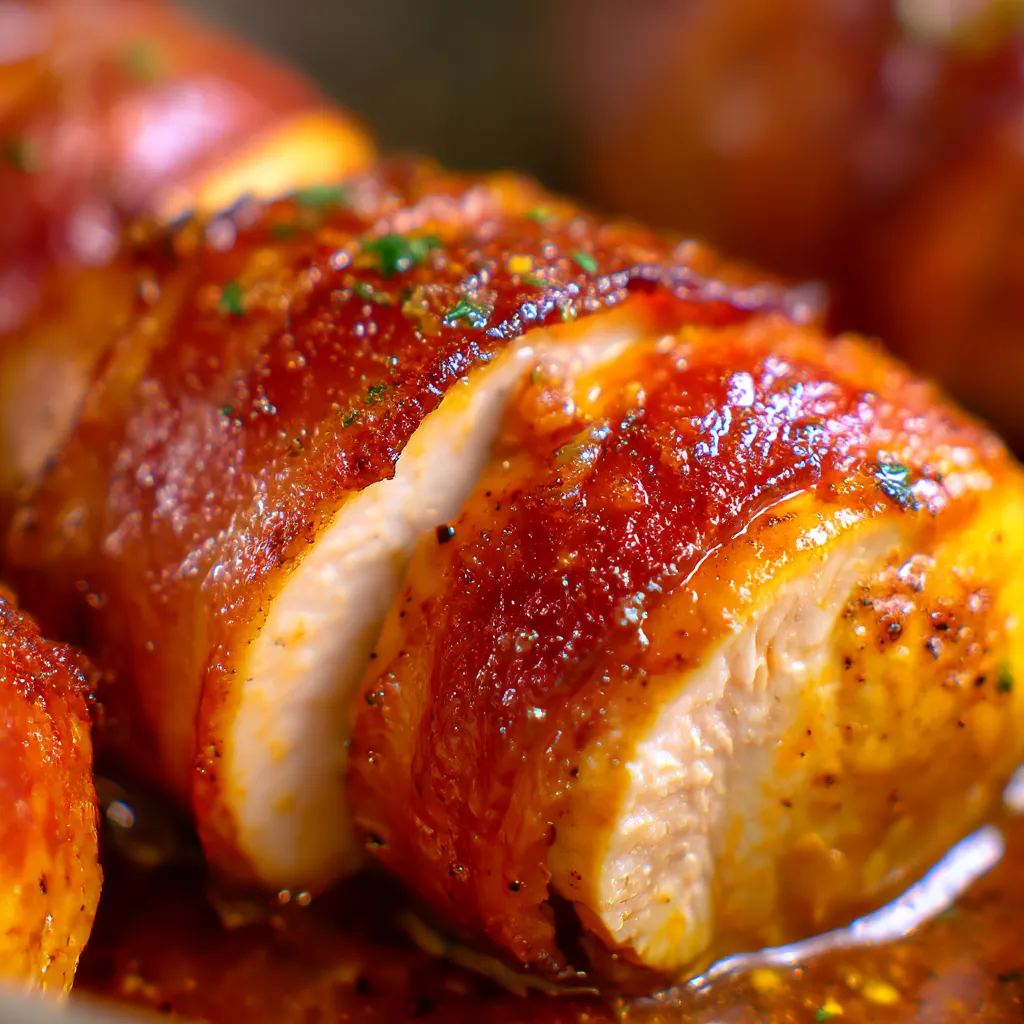 Bacon Brown Sugar Garlic Chicken