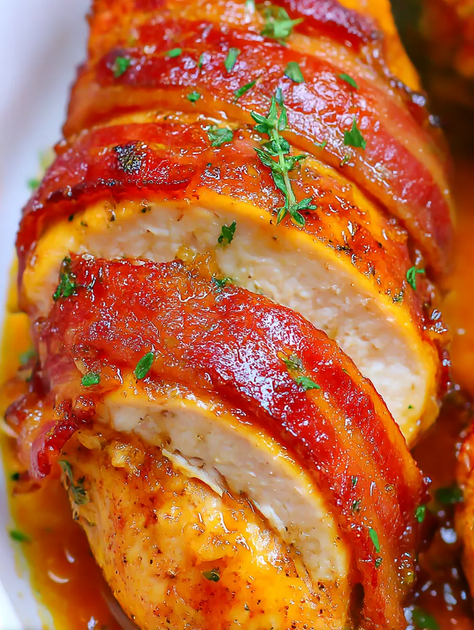 Bacon Brown Sugar Garlic Chicken