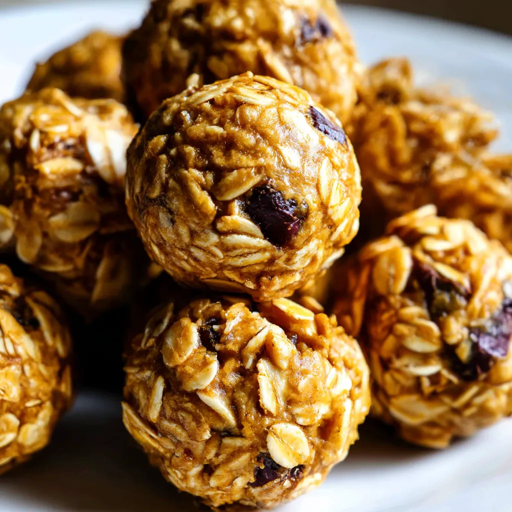 Oatmeal Peanut Butter Energy Bites