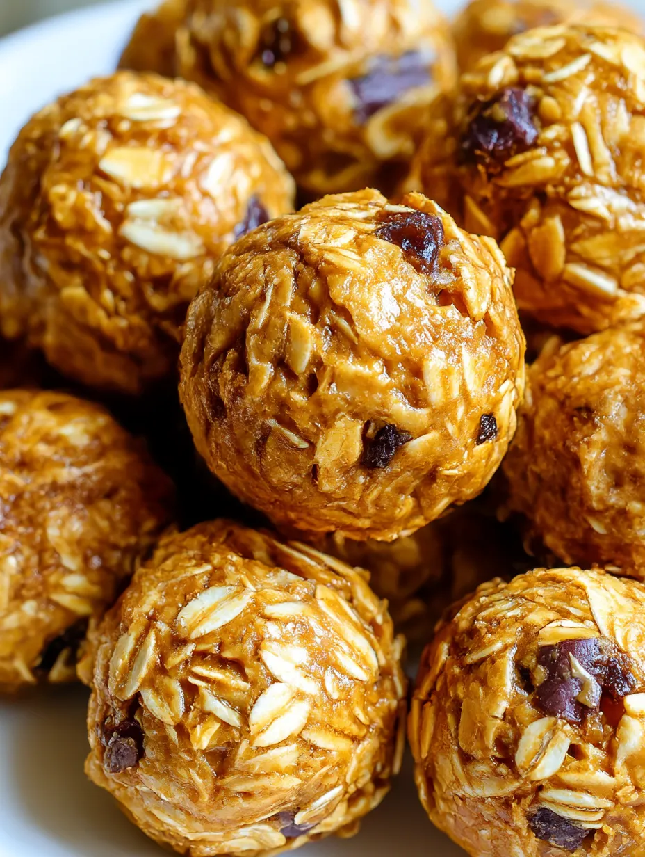Oatmeal Peanut Butter Energy Bites