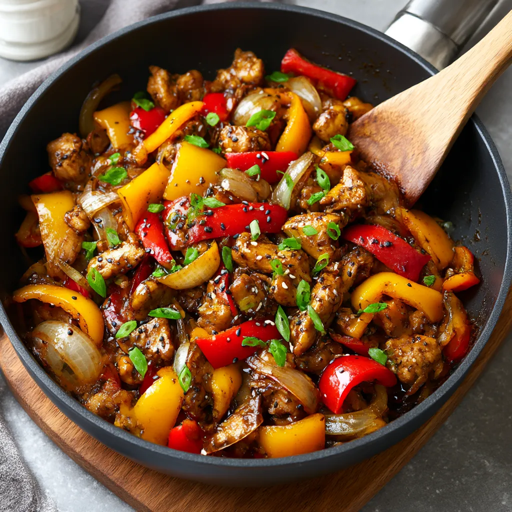 One-Pot Black Pepper Chicken Recipe