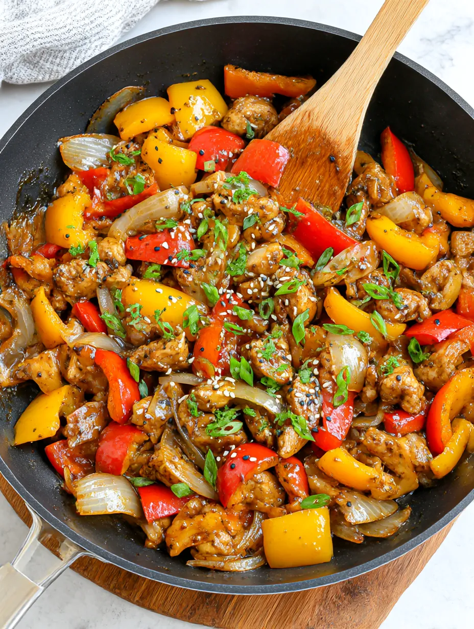 One-Pot Black Pepper Chicken Recipe