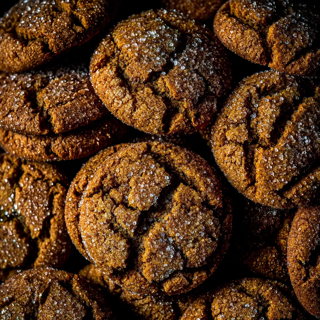 Super Soft Molasses Cookies