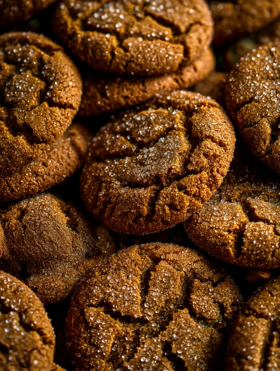 Super Soft Molasses Cookies