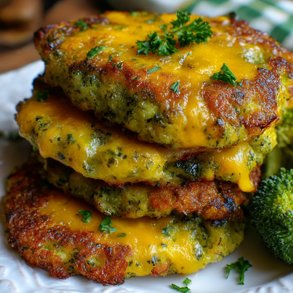 Broccoli Cheese Patties