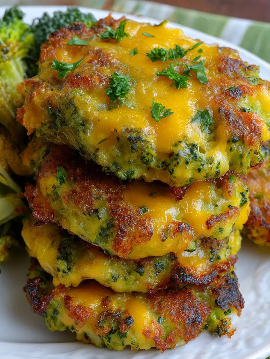 Broccoli Cheese Patties