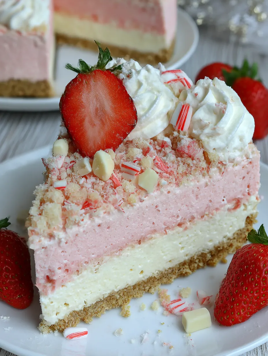 Strawberry Crunch Cheesecake Recipe