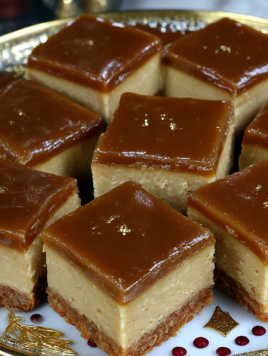 Dulce de Leche Cheesecake Bars