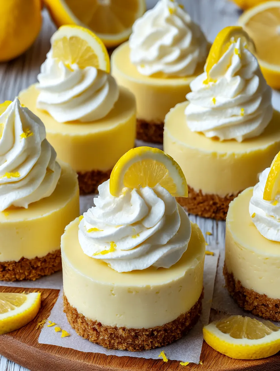 A slice of cheesecake with a lemon wedge on top.