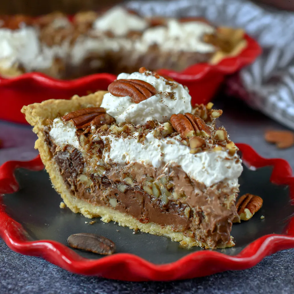 A slice of Arkansas Possum Pie.