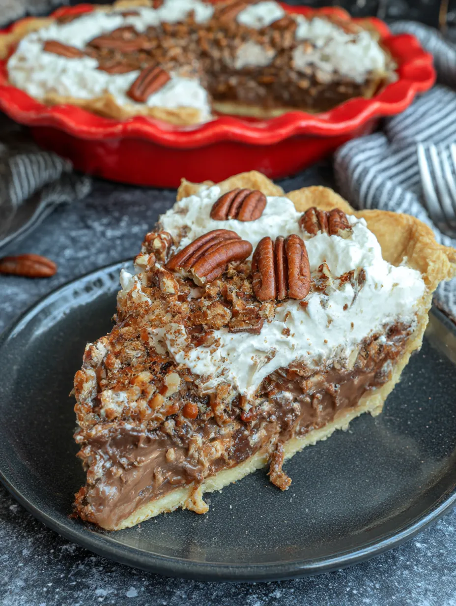 A slice of Arkansas possum pie.