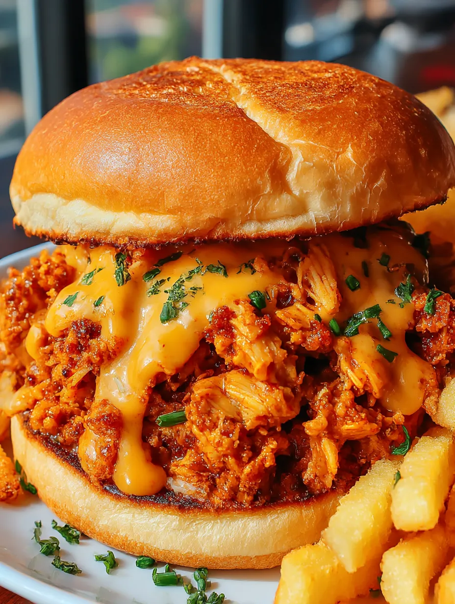 A delicious Cajun chicken sloppy joes recipe.