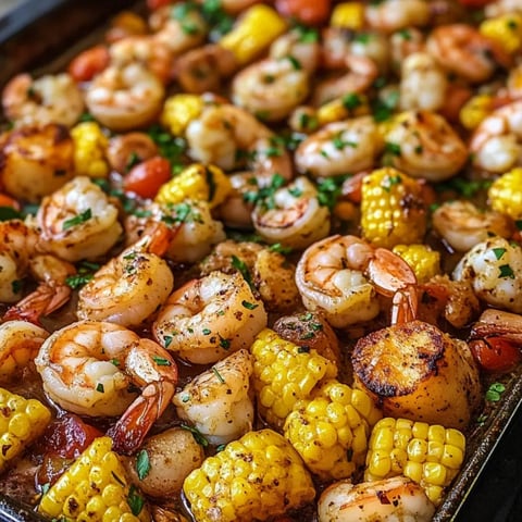 Sheet Pan Shrimp Boil