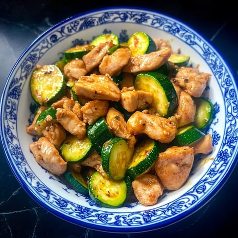 Chicken Zucchini Stir Fry